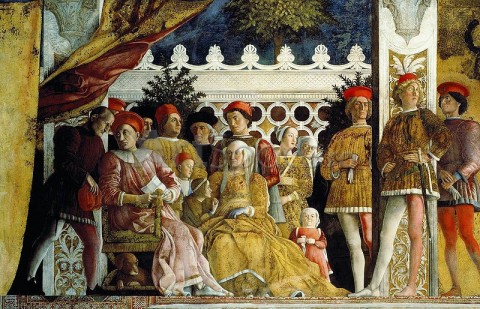 800px-andrea_mantegna_-_the_court_of_mantua_-_detail-480x309 Curtea lui Mantua, Andrea Mantegna